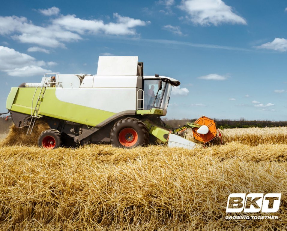 Сделано в BKT: AGRIMAX PROHARVEST - радиальная шина с технологией VF (Very High Flexion) для комбайнов
